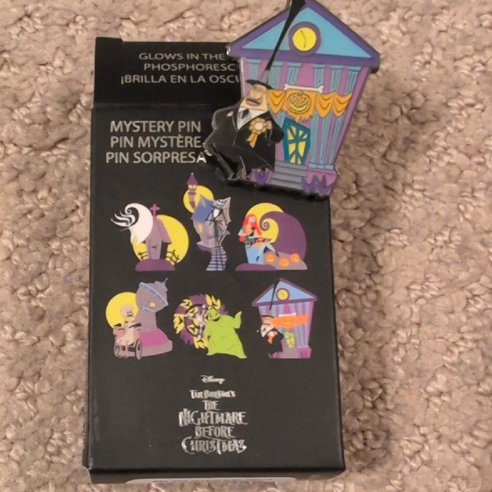 Loungefly Disney Nightmare Before Christmas Mystery Pin